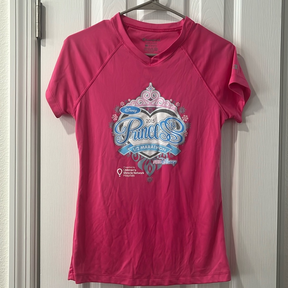 Disney Princess Half Marathon 2015 pink shirt size small